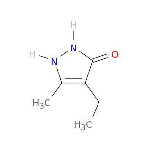 3H-Pyrazol-3-one, 4-ethyl-1,2-dihydro-5-methyl-