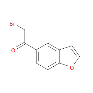 1-(5-苯并呋喃基)-2-溴乙酮