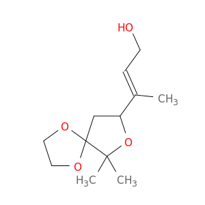 2-Buten-1-ol, 3-(6,6-dimethyl-1,4,7-trioxaspiro[4.4]non-8-yl)-, (E)-