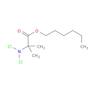 HEXYL 2-(DICHLOROAMINO)-2-METHYL-PROPANOATE