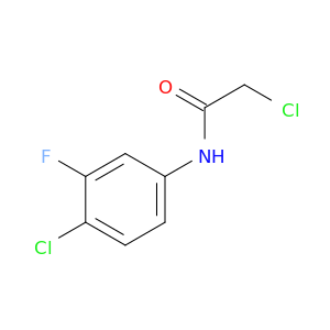 2-chloro-N-(4-chloro-3-fluorophenyl)acetamide