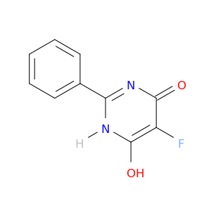 4(1H)-Pyrimidinone, 5-fluoro-6-hydroxy-2-phenyl-