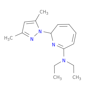 2H-Azepin-7-amine, 2-(3,5-dimethyl-1H-pyrazol-1-yl)-N,N-diethyl-