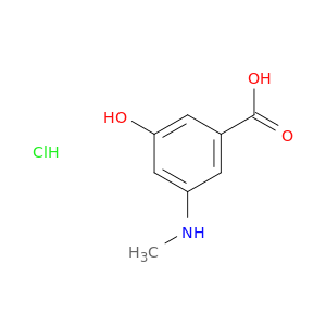 Benzoic acid, 3-hydroxy-5-(methylamino)-, hydrochloride