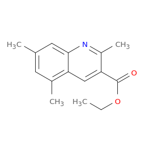 Ethyl 2,5,7-trimethylquinoline-3-carboxylate
