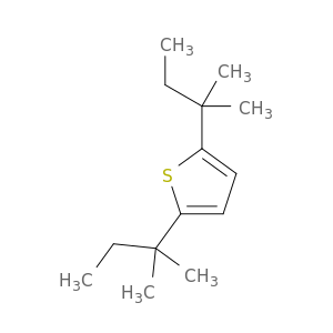 Thiophene, 2,5-bis(1,1-dimethylpropyl)-