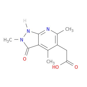 1H-吡唑[3,4-B]吡啶-5-乙酸,2,3-二氢-2,4,6-三甲基-3-氧代-