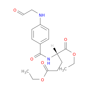 L-Glutamic acid, N-[4-(formylmethylamino)benzoyl]-, diethyl ester