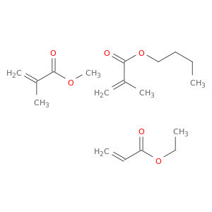 2-丙基酸,2-甲基-,丁酯,具有乙基二戊酸乙酯的聚合物和2-甲基-2-丙酸甲酯