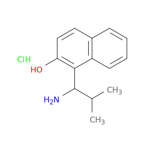 2-萘酚,1-(1-氨基-2-甲基丙基)-,盐酸盐(1：1)