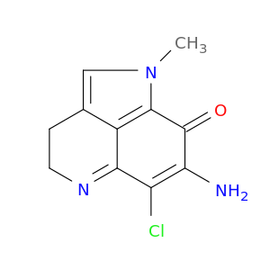 Pyrrolo[4,3,2-de]quinolin-8(1H)-one, 7-amino-6-chloro-3,4-dihydro-1-methyl-