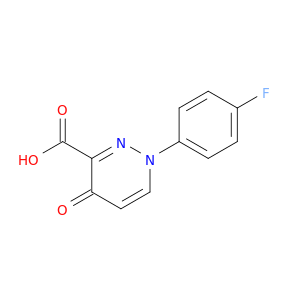 1-(4-Fluorophenyl)-4-oxo-1,4-dihydropyridazine-3-carboxylic Acid