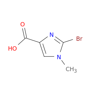 2-溴-1-甲基-1H-咪唑-4-羧酸