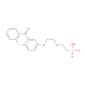 Ethanesulfonic acid, 2-[2-[(9-oxo-9H-thioxanthen-2-yl)oxy]ethoxy]-