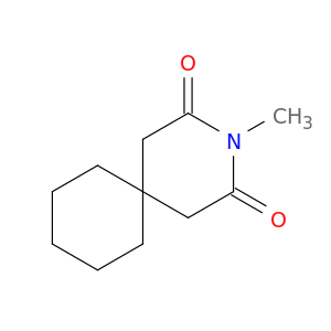 3-甲基-3-azaspiro[5.5]未甲壳-2,4-二酮