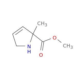 1H-Pyrrole-2-carboxylic acid, 2,5-dihydro-2-methyl-, methyl ester