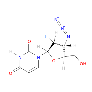 Uridine,3'-azido-2',3'-dideoxy-2'-fluoro- (9CI)