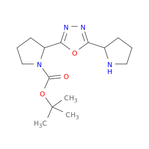 tert-Butyl 2-(5-(pyrrolidin-2-yl)-1,3,4-oxadiazol-2-yl)pyrrolidine-1-carboxylate