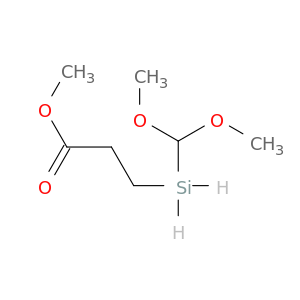 Propanoic acid,3-(dimethoxymethylsilyl)-, methyl ester