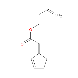 Acetic acid, (2-cyclopenten-1-ylidene)-, 3-butenyl ester, (Z)-