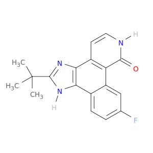 2-(叔丁基)-9-氟-1,6-二氢-7H-苯并[h]咪唑并[4,5-f]异喹啉-7-酮