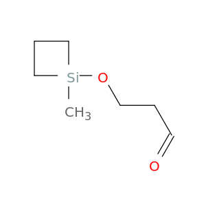 Propanal, 3-[(1-methylsilacyclobut-1-yl)oxy]-