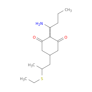 1,3-Cyclohexanedione, 2-(1-aminobutylidene)-5-[2-(ethylthio)propyl]-