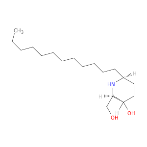 2-Piperidinemethanol, 6-dodecyl-3-hydroxy-, (2R,3S,6S)-