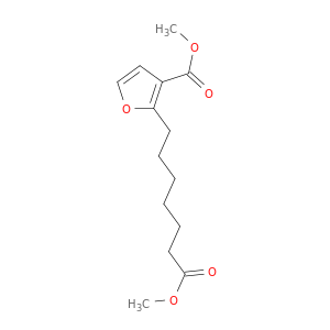 2-Furanheptanoic acid, 3-(methoxycarbonyl)-, methyl ester