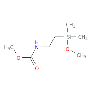 Carbamic acid, [2-(methoxydimethylsilyl)ethyl]-, methyl ester