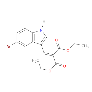 1,3-二乙基2-[(5-溴-1H-吲哚-3-基)亚甲基]丙二酸酯