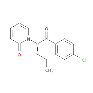 2(1H)-Pyridinone,1-[1-(4-chlorobenzoyl)-1-buten-1-yl]-
