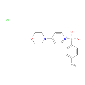 Pyridinium, 1-[(4-methylphenyl)sulfonyl]-4-(4-morpholinyl)-, chloride