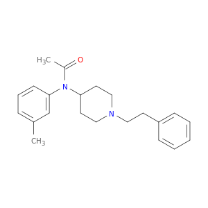Acetamide, N-(3-methylphenyl)-N-[1-(2-phenylethyl)-4-piperidinyl]-