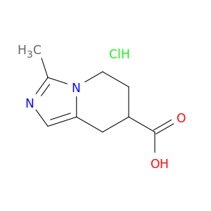 3-Methyl-5H,6H,7H,8H-imidazo[1,5-a]pyridine-7-carboxylic acid hydrochloride