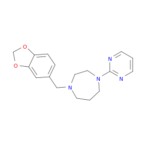 1-(1,3-benzodioxol-5-ylmethyl)-4-(pyrimidin-2-yl)-1,4-diazepane
