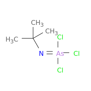 Arsenimidic trichloride, (1,1-dimethylethyl)-