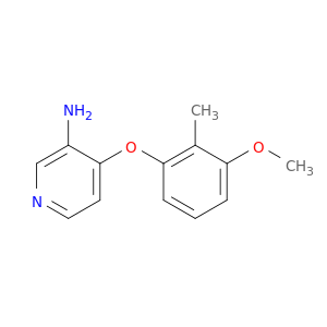 3-Pyridinamine, 4-(3-methoxy-2-methylphenoxy)-