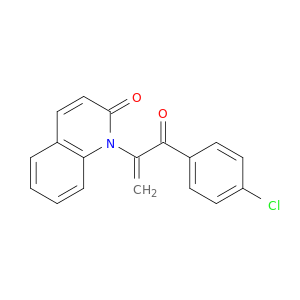 2(1H)-Quinolinone,1-[1-(4-chlorobenzoyl)ethenyl]-