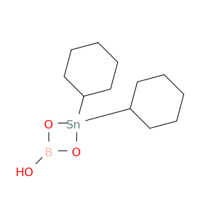1,3,2,4-Dioxastannaboretane, 2,2-dicyclohexyl-4-hydroxy-