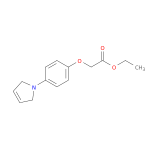 Acetic acid, [4-(2,5-dihydro-1H-pyrrol-1-yl)phenoxy]-, ethyl ester