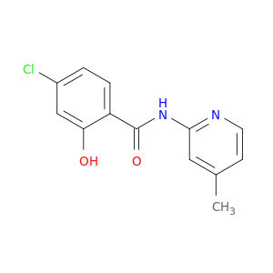 Benzamide, 4-chloro-2-hydroxy-N-(4-methyl-2-pyridinyl)-