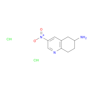 3-nitro-5,6,7,8-tetrahydroquinolin-6-amine dihydrochloride