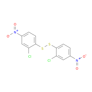 2-chloro-1-(2-chloro-4-nitro-phenyl)disulfanyl-4-nitro-benzene