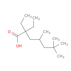 Heptanoic acid, 2,2-diethyl-4,6,6-trimethyl-