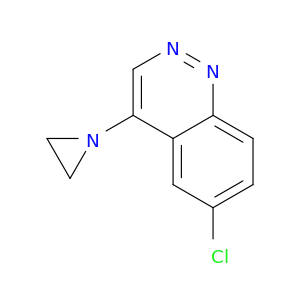 Cinnoline,4-(1-aziridinyl)-6-chloro-