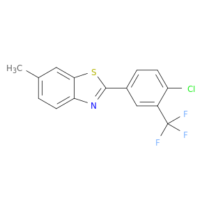 Benzothiazole, 2-[4-chloro-3-(trifluoromethyl)phenyl]-6-methyl-