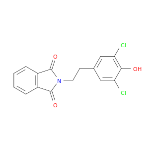 1H-Isoindole-1,3(2H)-dione, 2-[2-(3,5-dichloro-4-hydroxyphenyl)ethyl]-