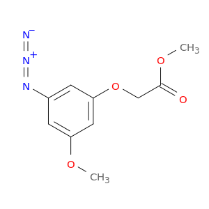 Acetic acid, (3-azido-5-methoxyphenoxy)-, methyl ester