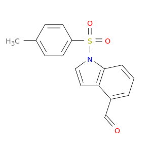1H-Indole-4-carboxaldehyde, 1-[(4-methylphenyl)sulfonyl]-